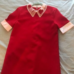 Modcloth Oui Collar Shift Dress